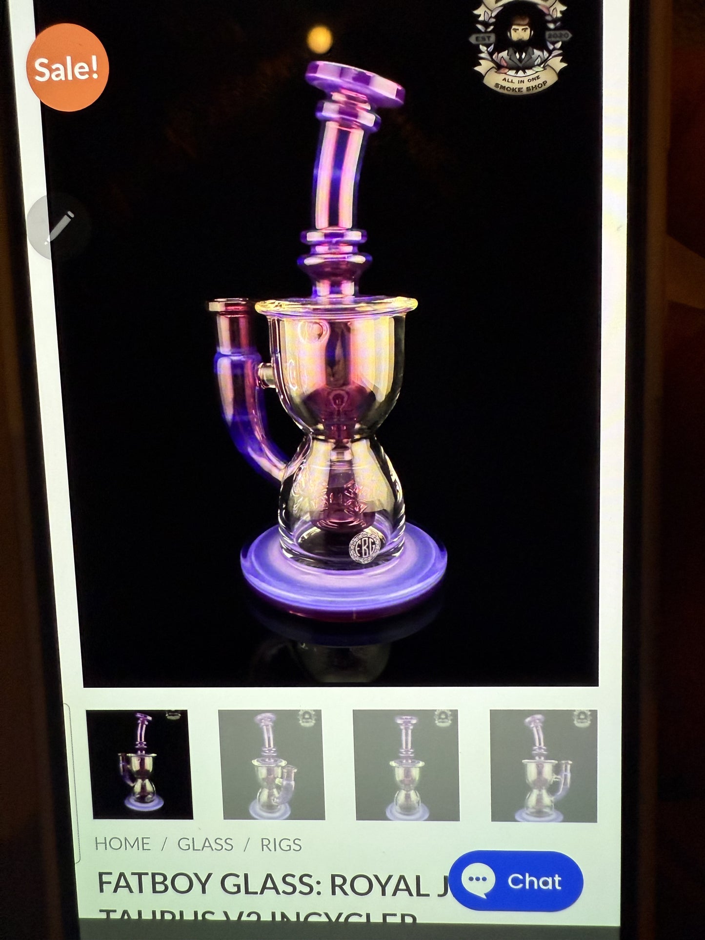 Fat boy glass Taurus