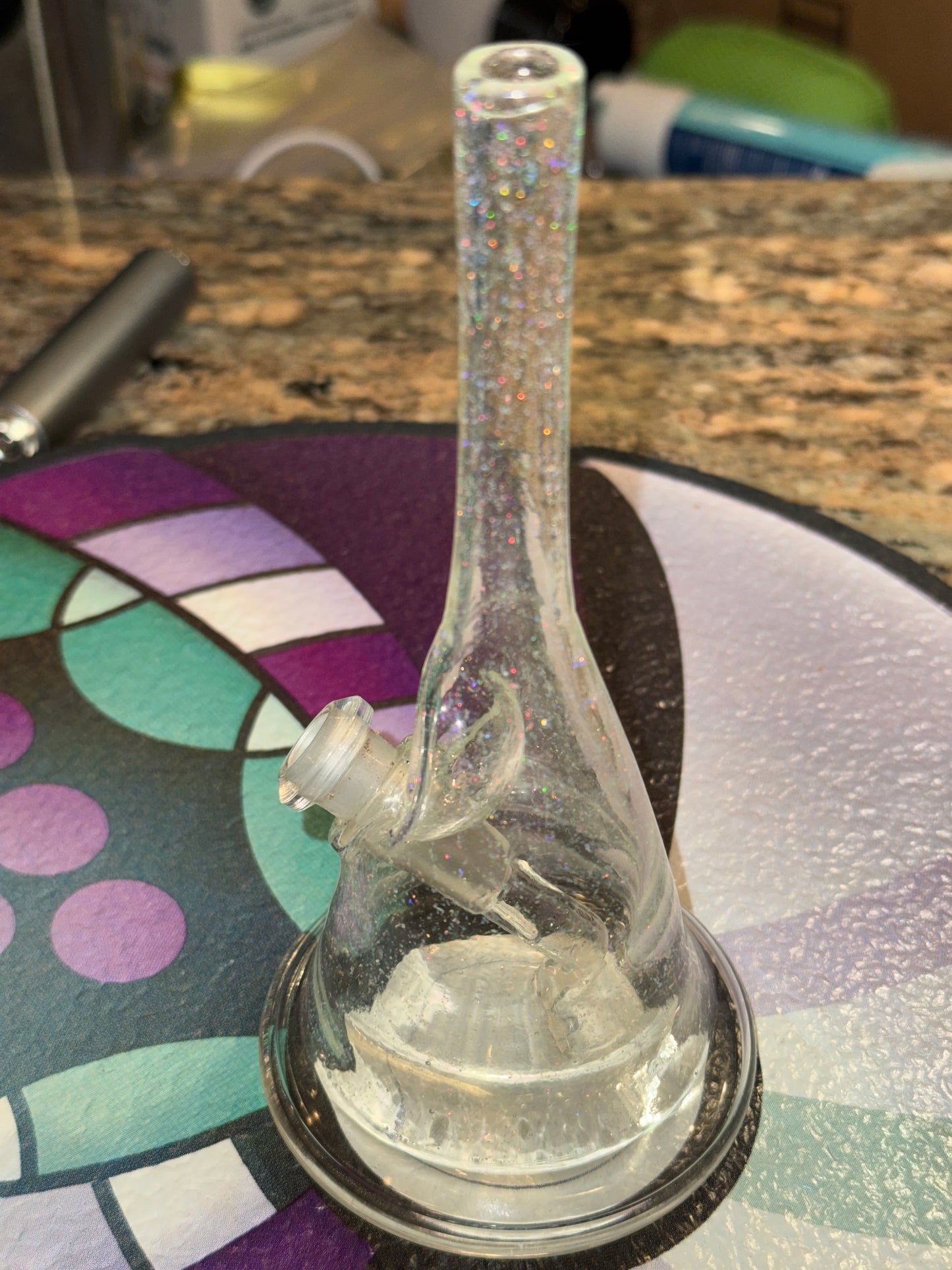 Flask dab rig